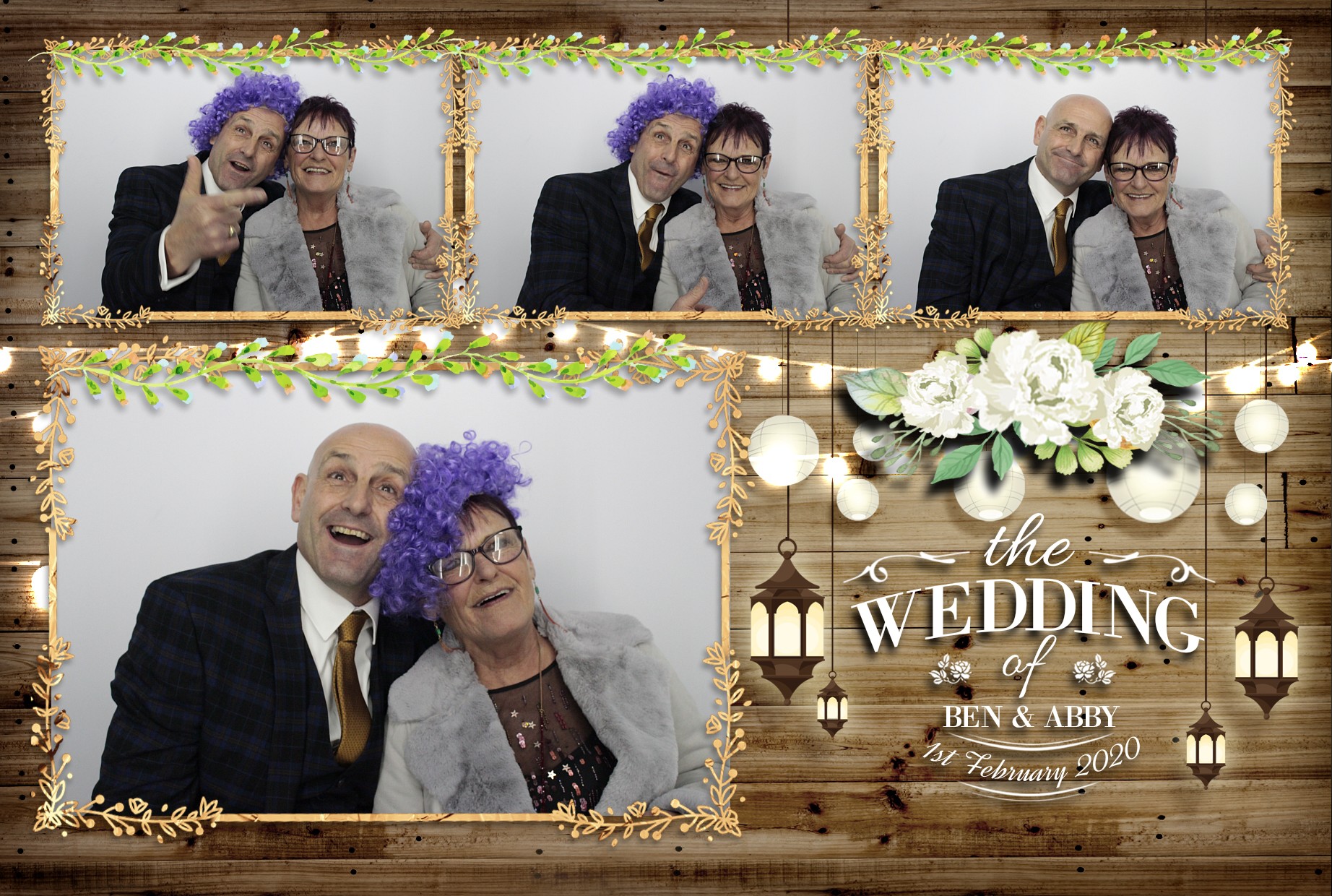 Ben & Abby’s Wedding  | View more photos from the event at gallery.myphotoboothexperience.co.uk/u/MyPhotoBoothExperienceLtd/Ben-Abby’s-Wedding
